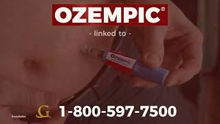 Goldwater Law Firm  Ozempic linked to SERIOUS HEALTH ISSUES 5977500 30s 2023 [upl. by Ruddie]