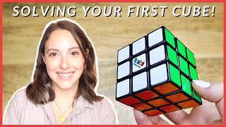 BEST VIDEO FOR SOLVING RUBIKS CUBE  BEGINNERS GUIDE [upl. by Crescen]