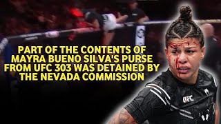 Mayra Bueno Silva faces potential punishment for jumping out of cage following loss at UFC 303 [upl. by Simons]