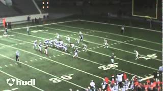 Quest Irven 2015 Clear Creek High School football highlights [upl. by Eshman]