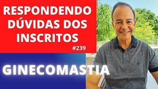 Respondendo dúvidas sobre GINECOMASTIALipomastia Dr Jacintho  Cirurgião Plástico [upl. by Nelrsa]