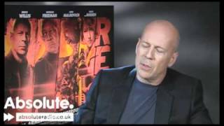 Die Hard 5 Bruce Willis spills the beans [upl. by Durst]