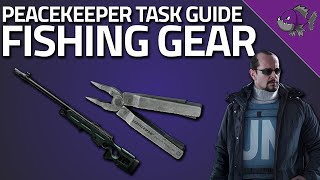 Fishing Gear  Peacekeeper Task Guide  Escape From Tarkov [upl. by Taryne]