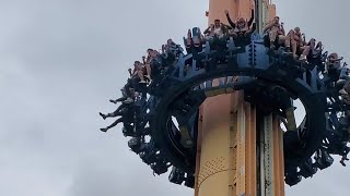 High altitude Acrophobia sixflagsovergeorgia [upl. by Lerrehs]