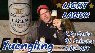 Yuengling Light Lager Review 291 [upl. by Nador]