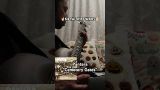 Metal Riff Wars 🎸 Pantera vs Slipknot shorts metal riffwars [upl. by Eanal]