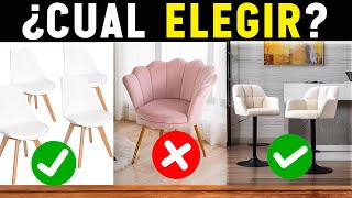 😮 las 5 Mejores Sillas de Comedor  Salon Modernas Tapizadas y Elegantes Calidad Precio 2024 [upl. by Eben]