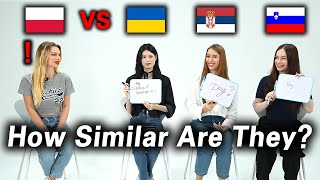 Polish Language Can Ukrainian Serbian and Slovenian Speakers Understand It [upl. by Xever]