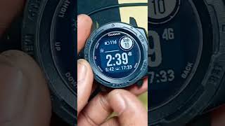 Instinct solar garmin servise repir done garmin shrots shortvideo [upl. by Anhpad862]