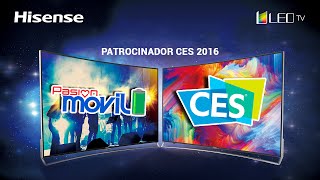 Hisense y sus novedades en CES 2016 [upl. by Leventis862]