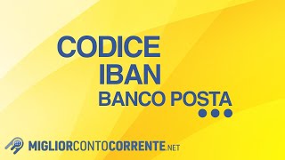 Codice iban banco posta tutte le informazioni ed i dettagli [upl. by Duky]