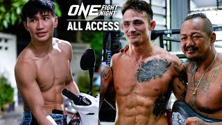 ONE Fight Night 15 Vlog 📹 Tawanchai Thanh Le Trainer Gae amp More [upl. by Rape261]