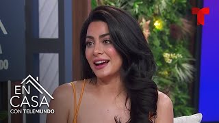 Emeraude Toubia habla de cómo ha superado su ruptura con Prince Royce  En Casa Con Telemundo [upl. by Arutek]