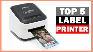 Top 5 Best Label Printers 2024 [upl. by Introk149]