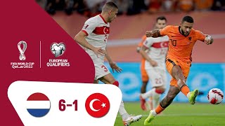 Niederlande  Türkei 61  Highlights  WMQualifikation 2022 [upl. by Armond]