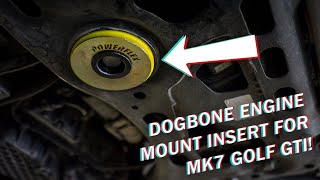 Mk7 GTI Powerflex Dogbone Engine Mount Insert  Too Stiff or Just Right [upl. by Remlap]