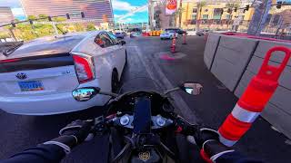 Chill ride on Las Vegas F1 track [upl. by Nyllaf]