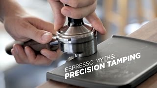 Espresso Myths Precision Tamping [upl. by Aem]