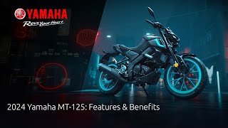 2024 New Yamaha MT 125R BS7 Launched  New Colours  Price  Specs  Review  MT 125R  Random Bikes [upl. by Slaohcin]