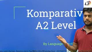 Komparativ Ch3 A2 Full Course of German Language JunctionLanguage [upl. by Ck742]