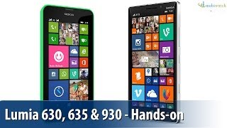 Nokia Lumia 630 635 amp 930 im Handson  Lutz Herkners VideoBlog  deutsch  german [upl. by Lander]