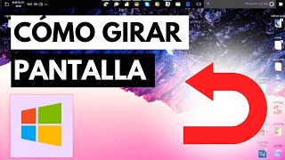 Cómo GIRAR pantalla de mi PC Windows 10  Solucionado con Atajos ✅ 2024 [upl. by Tarkany]