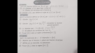 Mathématique  Problème Fonction Ln [upl. by Charo22]