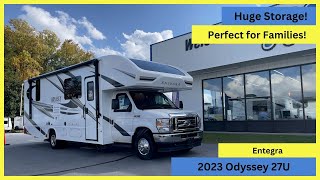 Huge Storage  Perfect for Families  The All New 2023 Entegra Odyssey 27U [upl. by Whitelaw]