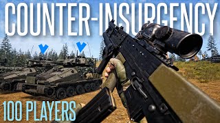 MASSIVE 100Player British CounterInsurgency Operation  SQUAD New quotHarjuquot Map Gameplay [upl. by Bresee]