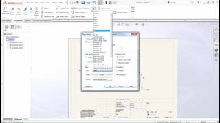 SOLIDWORKS Print Scale Drawing [upl. by Nelehyram]