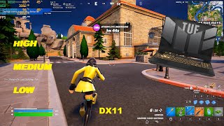 Fortnite Chapter 5 Ranked DX11  RTX 3050  i511400H 16GB Asus Tuf F15 [upl. by Muriah]