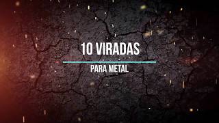 10 viradas de bateria para rock quot Double bass drum fills quot [upl. by Windy17]