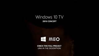 Windows 10 TV MEO Commercial  Concept Preview  40s Featured  Video USA  2016 [upl. by Arlie43]