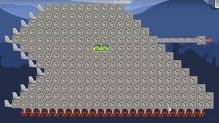 Bad Piggies  REAL GIANT HEAVY SILLY TANK Field of Dreams [upl. by Pontius297]