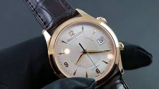 JaegerLeCoultre Master Memovox 1412530 Showcase Review [upl. by Aibat745]