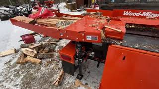 WoodMizer FS500 log splitter [upl. by Llehcor]