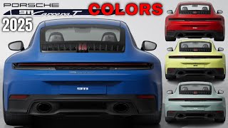 New 2025 Porsche 911 Carrera T 9922 Colors [upl. by Greenwell]