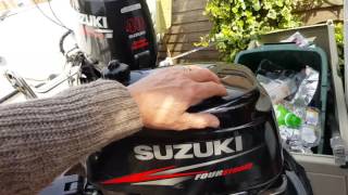 Suzuki DF6 outboard 260516 [upl. by Thevenot]