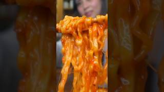 extra cheesy spicy noodles samyang mukbang [upl. by Trilly287]