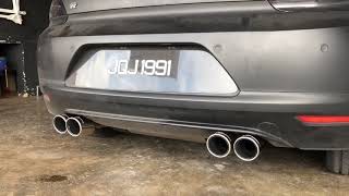 VW SCIROCCO 20 TSI  Valvetronic Exhaust System  Amazing Sound [upl. by Akineg]