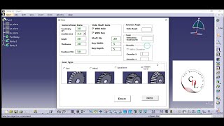 CAD Customization and Automation  CATIA Automation  Types Gears Modelling with CATIA VBA  CATIA [upl. by Ajnot]