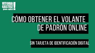 Cómo obtener el volante de padrón online [upl. by Thill361]