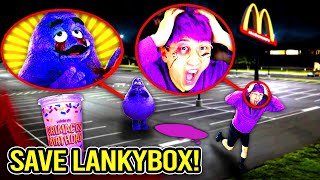 I FOUND LANKYBOX AND GRIMACE IN REAL LIFE GRIMACE SHAKES AT 3AM [upl. by Rhea]