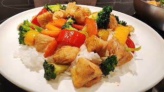 Super Quick Chicken Stir Fry Recipe [upl. by Horter901]