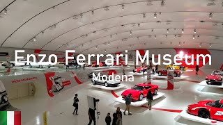 Modena Enzo Ferrari Museum walking  May 2023 4K UHD [upl. by Zeculon]