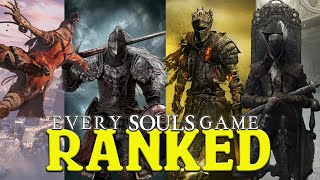 Ranking the Souls Games [upl. by Turner]