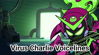 Virus Charlie Voicelines  Brawl Stars [upl. by Eltsyrhc]