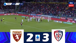 TorinoCagliari 23  Lega Serie A 202425  Highlights della Partita [upl. by Eat222]