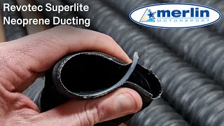 Revotec Superlite Flexible Air Ducting Hose from Merlin Motorsport [upl. by Karyn]