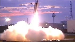 TerrierImproved Orion sounding rocket launches RockOnRockSatC payload [upl. by Telimay46]